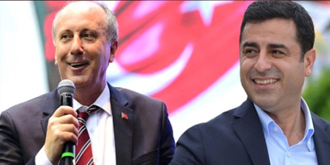 Muharrem İnce'den Demirtaş ziyaretiyle ilgili açıklama