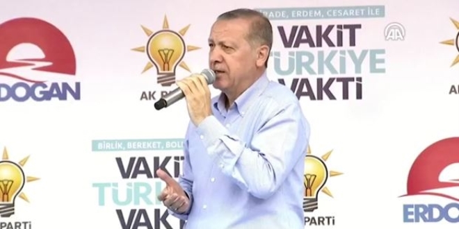 Erdoğan'dan Muharrem İnce'ye köprü cevabı