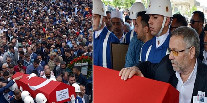 Babalar Günü'nde şehit oğlunu toprağa verdi