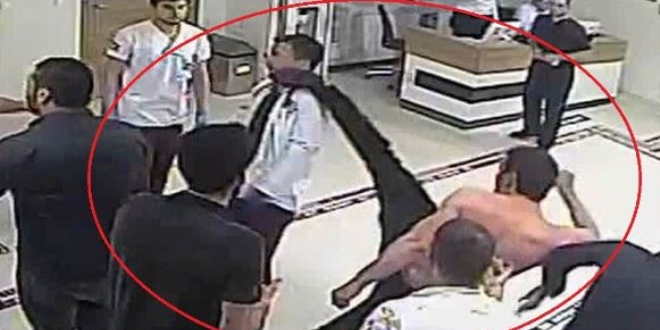 Özel hastanede doktora saldırı