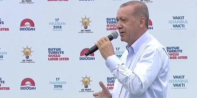 Erdoğan'dan İnce'ye: Neyi soyduk. Bu ne hayasızlıktır