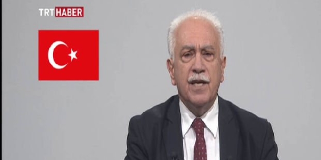 Perinçek TRT'deki propaganda konuşmasını yaptı