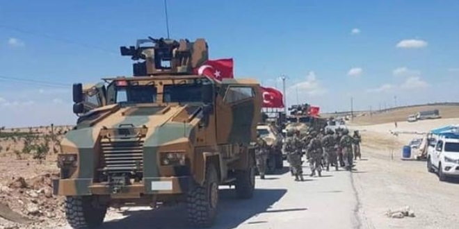 Türk askeri Menbiç'te... Ortak devriye başladı