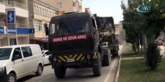 Afrin'deki birliklerin dönüşleri başladı