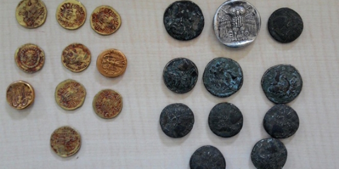 Sivas'ta 232 sahte sikke ele geçirildi