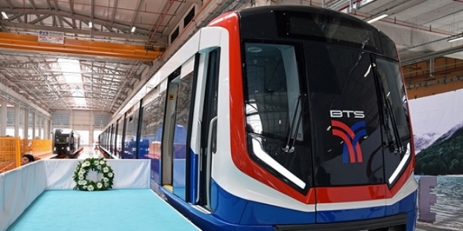 Trkiye'nin ilk metro ihracat Tayland'a