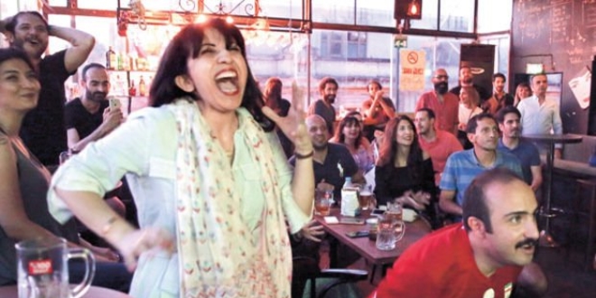 Dünya Kupası için Arap'lar İstanbul'a geldiler