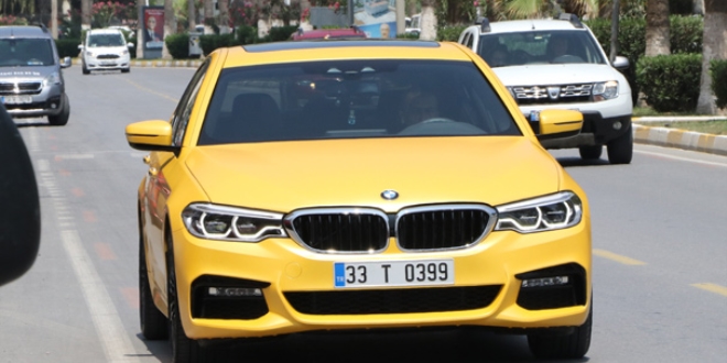 500 bin liral�k l�ks otomobili taksiye �evirdi