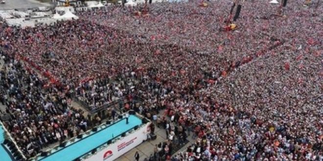 Erdoğan, İnce'nin mitingine kaç kişinin katıldığını açıkladı