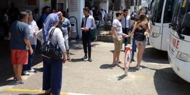 Tatilciler oy için dönüyor! Bugün ve yarın için yer kalmadı