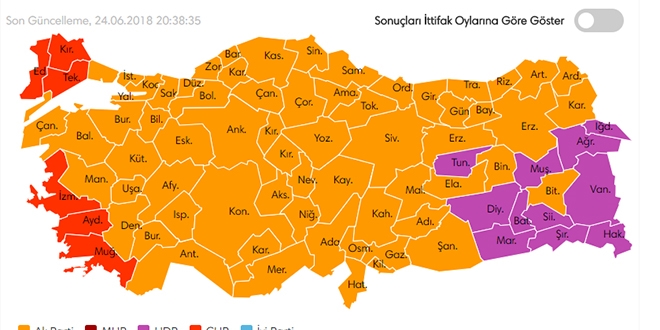 HDP barajı geçti, 65 vekil çıkarıyor