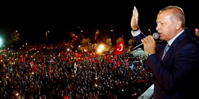 Erdoğan: Milletimizin sandıkta partimize verdiği mesajı aldık