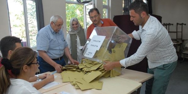 Düzce'de oy sayımına ara verildi