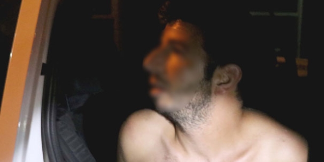 Alarm� �alan i� yerinde yakaland�! '��eride unutuldum' dedi