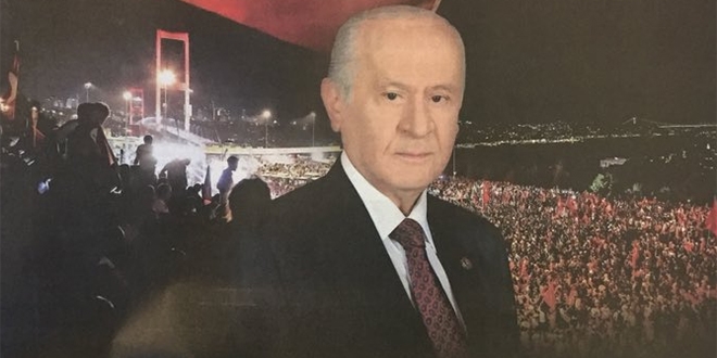 MHP gazetelere ilan verdi ve iftiraclar yaymlad