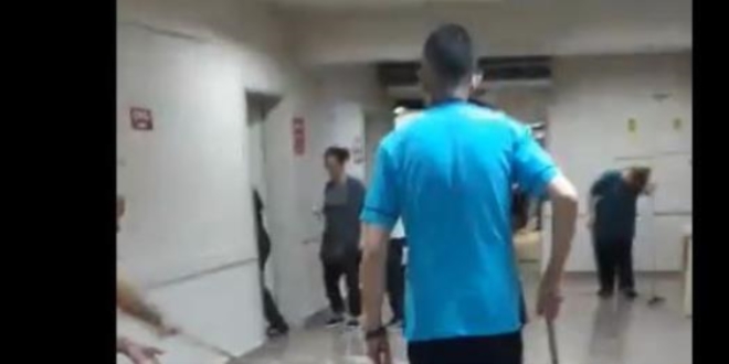Tekirdağ'da Devlet Hastanesini sular bastı