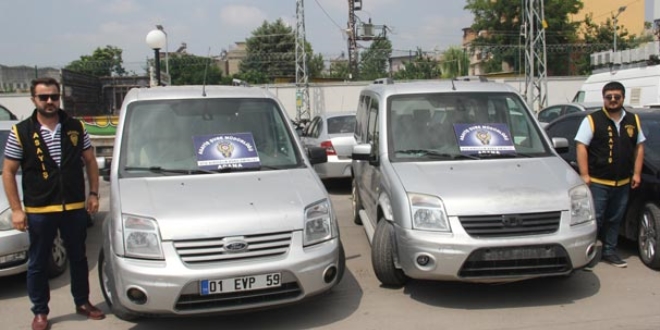 Yedek parça için araç çalan hırsız tutuklandı