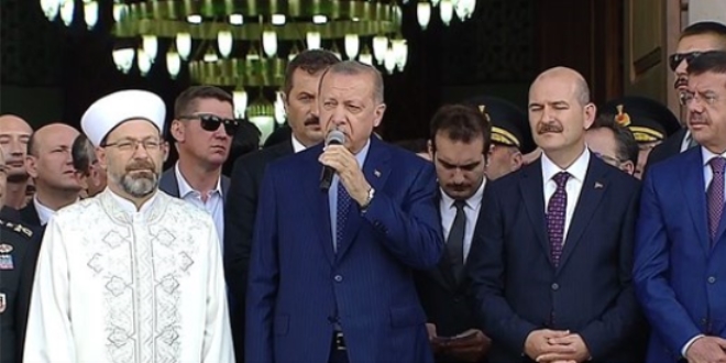 'Terörü ayaklarımızın altına alarak yok edeceğiz'
