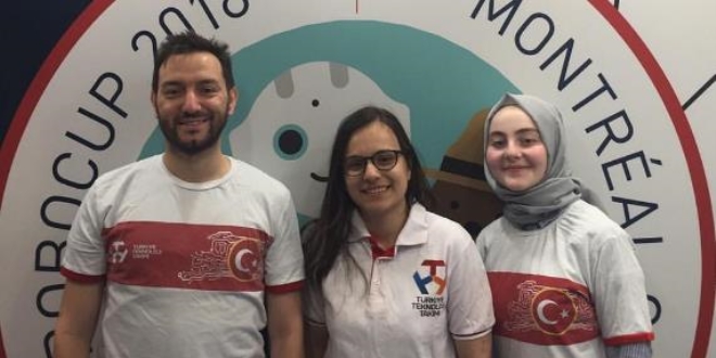 RoboAKUT takımı, dünya üçüncüsü oldu