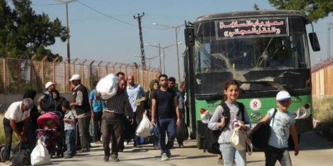Bayram ziyaretine giden 7 bin Suriyeli dnd