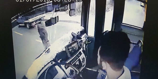 Kaza görüntülerini verdi, serbest kaldı