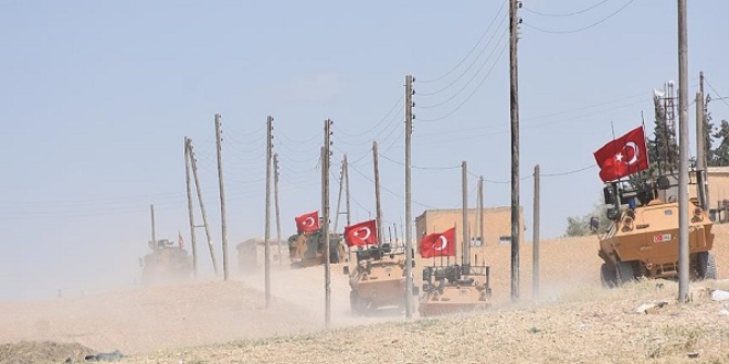 TSK'nın Münbiç'teki devriye faaliyeti sürüyor