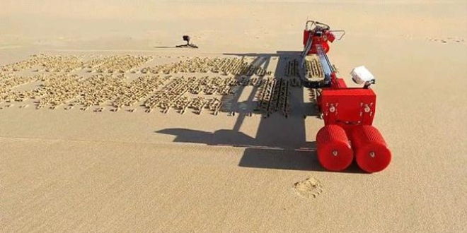 Plajda evlenme teklifi için yeni buluş: Kum yazıcısı