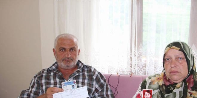 Kaybolan çocuklarının oy pusulası geldi