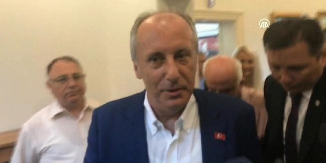 Muharrem İnce'den Bülent Tezcan'a yanıt