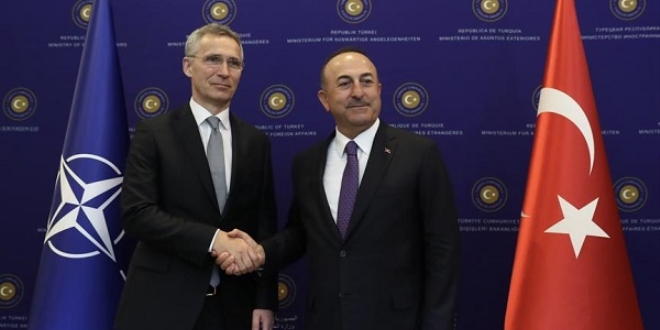 Çavuşoğlu NATO Genel Sekreteri Stoltenberg ile görüştü