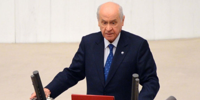 Devlet Bahçeli Meclis'te yemin etti