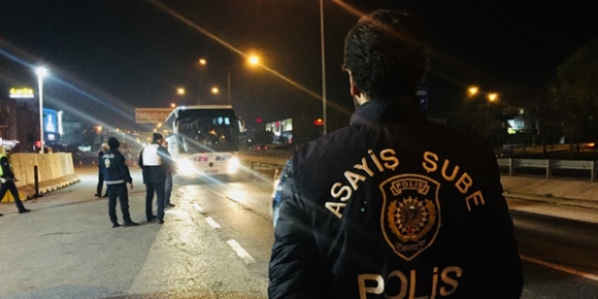 Emniyetten 12 bin 245 personelin katılımıyla denetim
