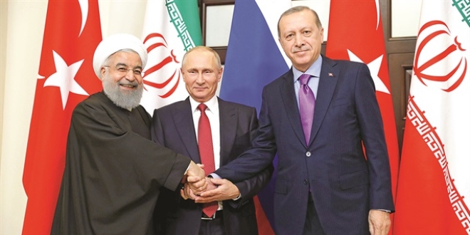 'Trkiye, ran ve Rusya ittifak dnyann geleceini ekillendirecektir'