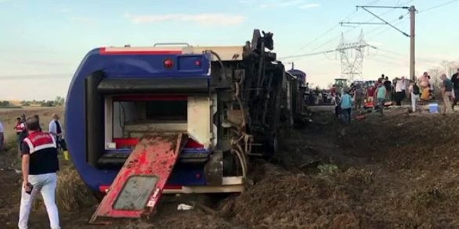 Ulaştırma Bakanlığından tren kazası hakkında açıklama