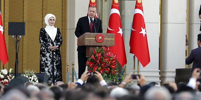 Yeni sisteme geçiş sonrası Başkan Erdoğan'dan ilk konuşma