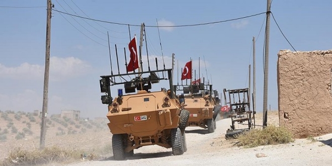 TSK'dan Münbiç'te 12. devriyesini yaptı