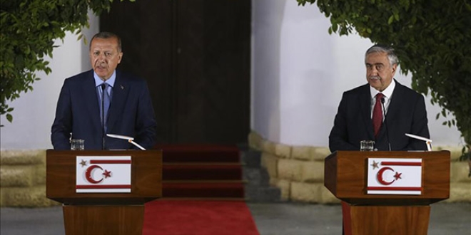 Cumhurbaşkanı Erdoğan: Kıbrıs milli davamız