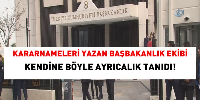 Bakanlık Müşavirlerinin görevi sona erdi, kapanan Başbakanlık teşkilatının Müşavirleri hariç...