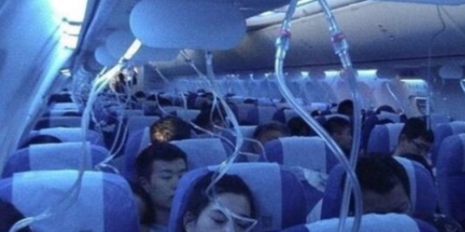 Pilot sigara i�erken yanl��l�kla acil ini�e ge�ti