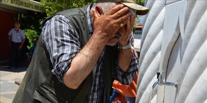 �anl�urfa ve Malatya'da s�cak hava etkili oldu