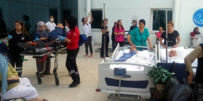 Muğla'da üniversite hastanesinde yangın