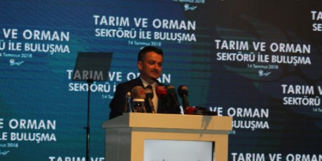 Tarım Bakanı: Hiç kimseye siyasi davranmayacağım