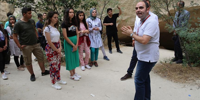Şehit çocukları Kapadokya'da