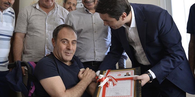 15 Temmuz gazisine ev sürprizi