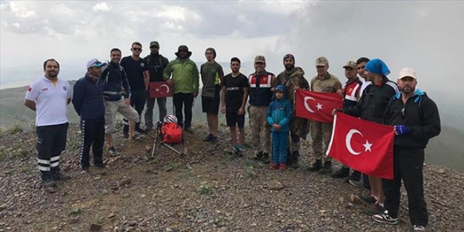 15 Temmuz �ehitleri Paland�ken'in zirvesinde an�ld�