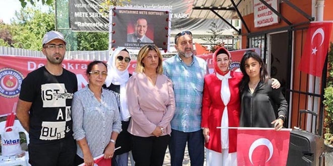�ehit muhtar Mete Sertba� an�ld�