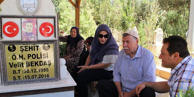 �ehit evlatlar�yla gurur duyuyorlar