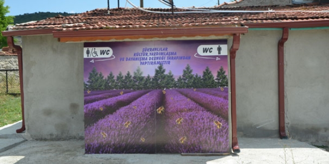 Köye 5 yıldızlı tuvalet