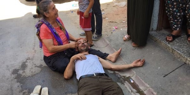 Kendini eve kilitleyip, evi ateşe verdi!