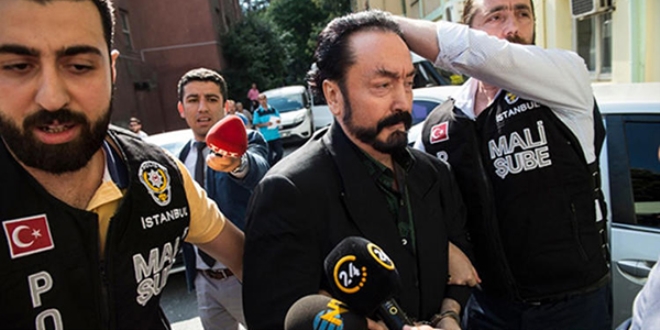 Adnan Oktar sabahtan beri ifade veriyor